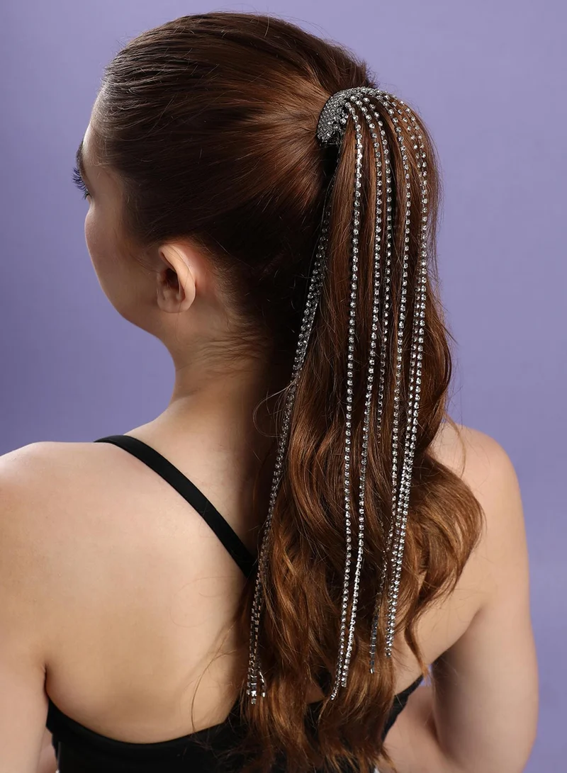 SOHI Bedazzled Hair Tie
