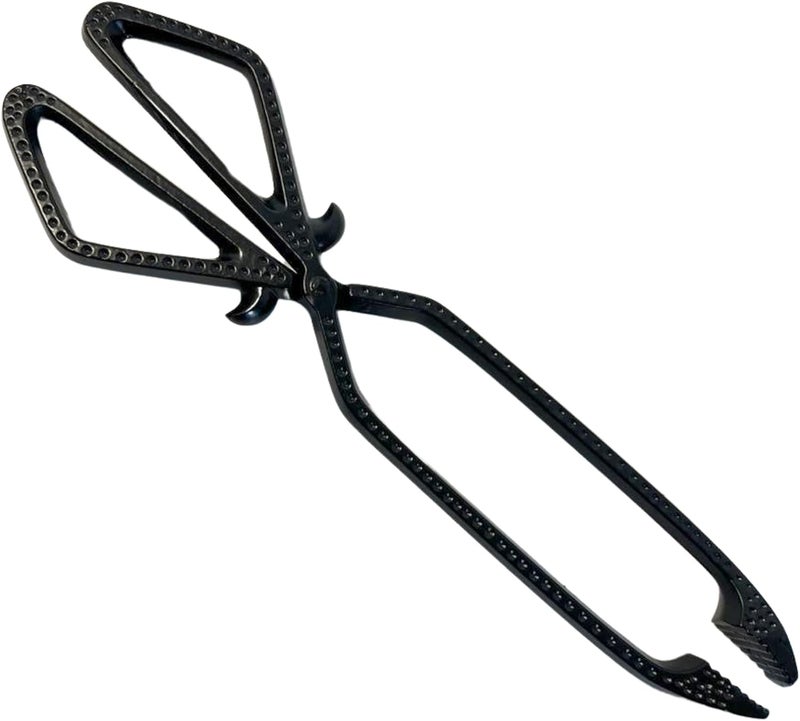 Thorness Metal Log and Coal Tongs for Fireside, Fireplace, Chimenea, Firepit, Pizza Oven, Indoor and Outdoor Fire - Poker for Log Burner - Image 1