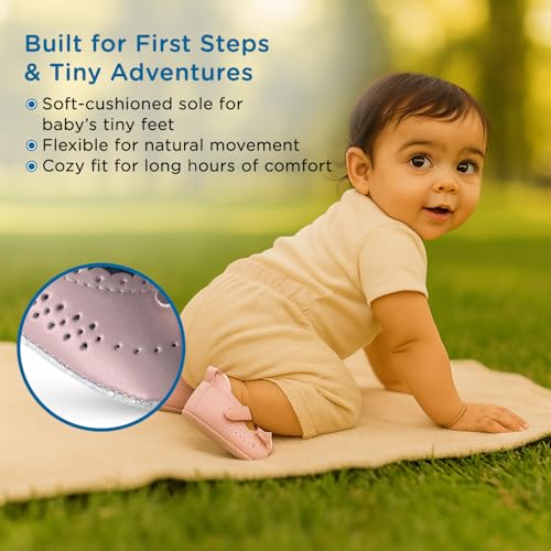 Mee Mee Soft Light Weight Booties | Unisex | Anti Skid | Attractive Colors & Designs | 6 Months + - Image 2