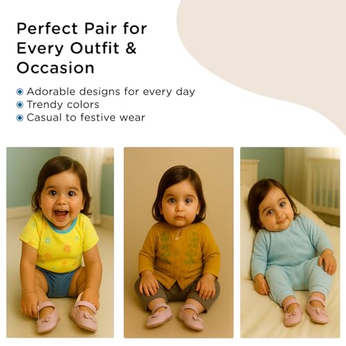 Mee Mee Soft Light Weight Booties | Unisex | Anti Skid | Attractive Colors & Designs | 6 Months + - Image 5