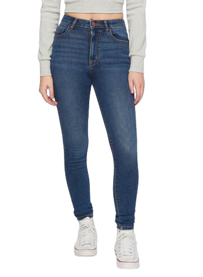 FOREVER 21 Mid-Rise Skinny Jeans - Image 1