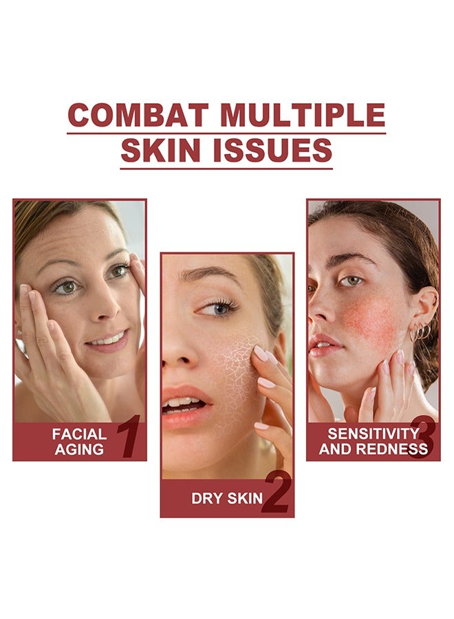 OUHOE Collagen Hydrating Film, Melting Mask Pure Collagen Films For Face, Boosts Moisture Soluble Collagen Film Firm Skin And Prevents Fine Lines（1 Boxs） - Image 4