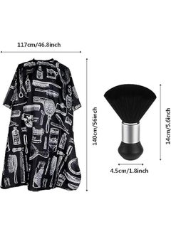 MOXO Hair Cutting KitsProfessional Hair Cutting Cape with Neck Duster BrushSalon Barber CapeHairdressing Accessories  - Image 3