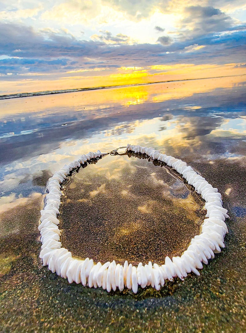 BlueRica Puka Chip Shells Necklace (22 Inches) - Image 5
