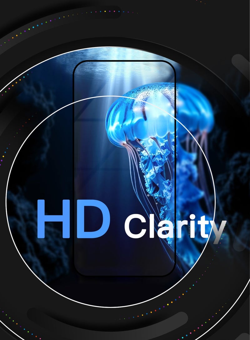 MARGOUN 2 Pack Screen Protector for OnePlus 15R 5G (2025/2026), 9H Full Coverage Tempered Glass, Fingerprint Unlock Compatible, HD Clarity & Scratch Resistant Case Friendly Screen Guard Clear-2 - Image 4