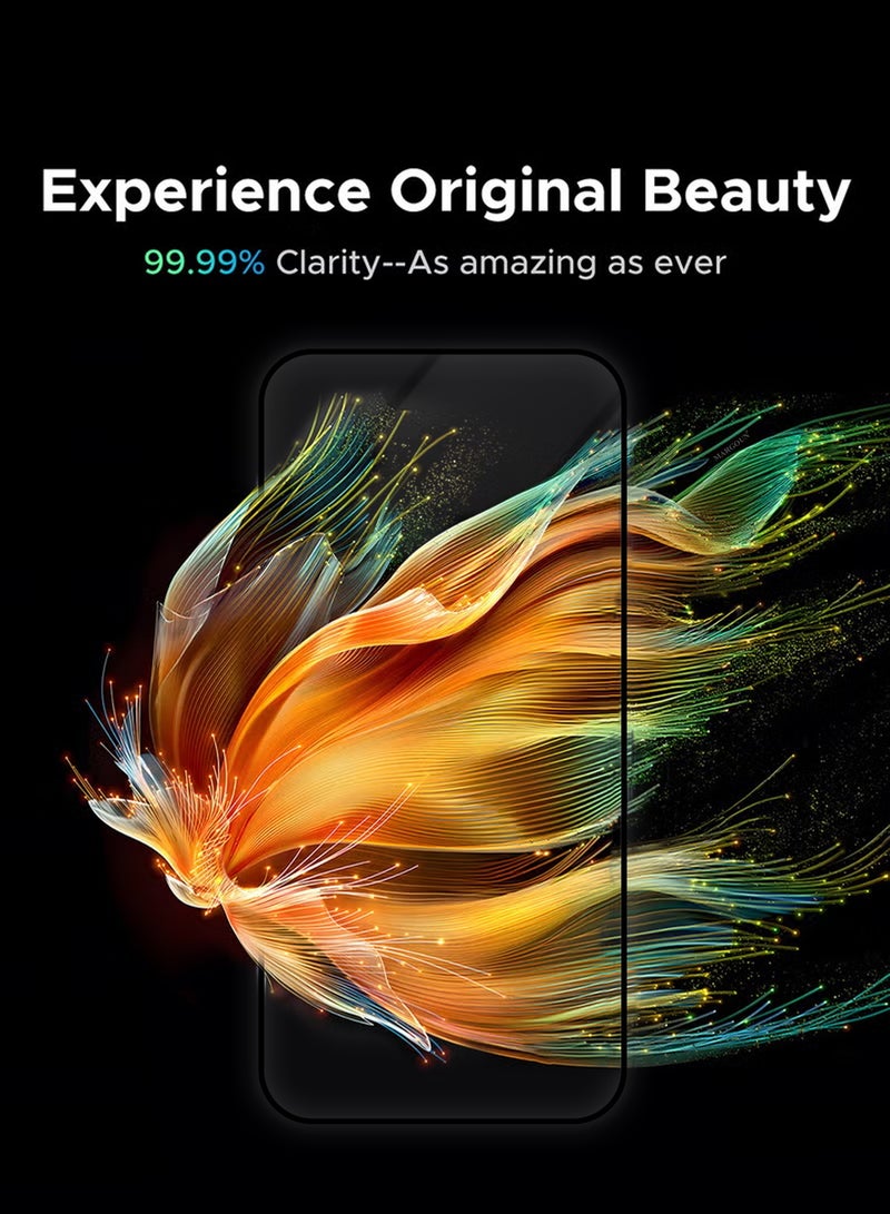 MARGOUN 2 Pack Screen Protector for OnePlus 15R 5G (2025/2026), 9H Full Coverage Tempered Glass, Fingerprint Unlock Compatible, HD Clarity & Scratch Resistant Case Friendly Screen Guard Clear-2 - Image 5