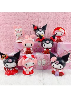 General Sanrio Rose and Baijue Blind Box Figure Kulomie Figure Melody Ornament Model Tabletop Cute Girl Gift for Girl (9cm)  - Image 3