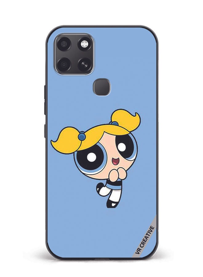 VR CREATIVE Protective Case Cover For Infinix Smart 6 Bubbles Powerpuff Girls Design Multicolour - Image 1