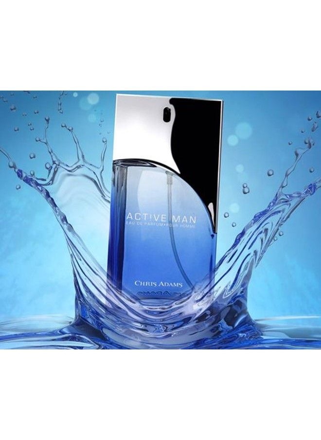 Chris Adams Active Man Miniature Eau De Parfum 15 ML  - Image 3
