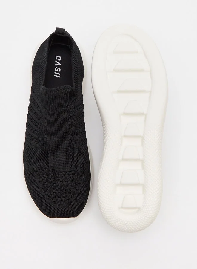 Dash Women Textured Slip On Sports Shoes