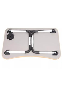 Foldable Laptop Table with Cup Holder and iPad (Length: 60cm * Width: 40cm) -Beige - pzsku/Z9BD5A81D1BBA849D2C17Z/45/_/1732616493/b28c5e36-95ee-4f53-a482-c2d1b7c93095