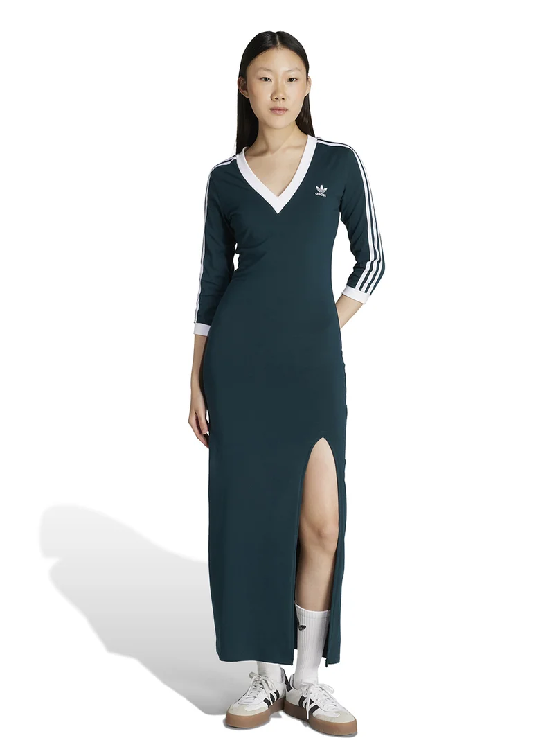 adidas Originals 3-Stripe Adicolor Classics Maxi Dress
