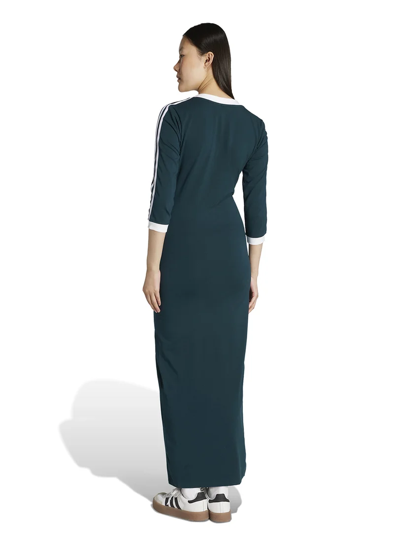 adidas Originals 3-Stripe Adicolor Classics Maxi Dress
