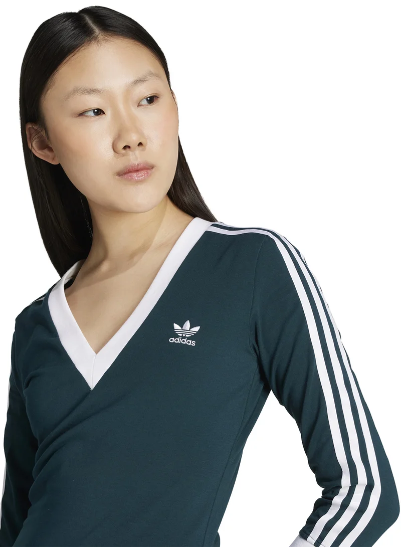 adidas Originals 3-Stripe Adicolor Classics Maxi Dress