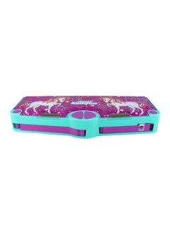 SMILY KIDDOS Smily Kiddos Multi Functional Pop Out Pencil Box for Kids Stationery for Children - Unicorn Theme - Purple  - Image 4