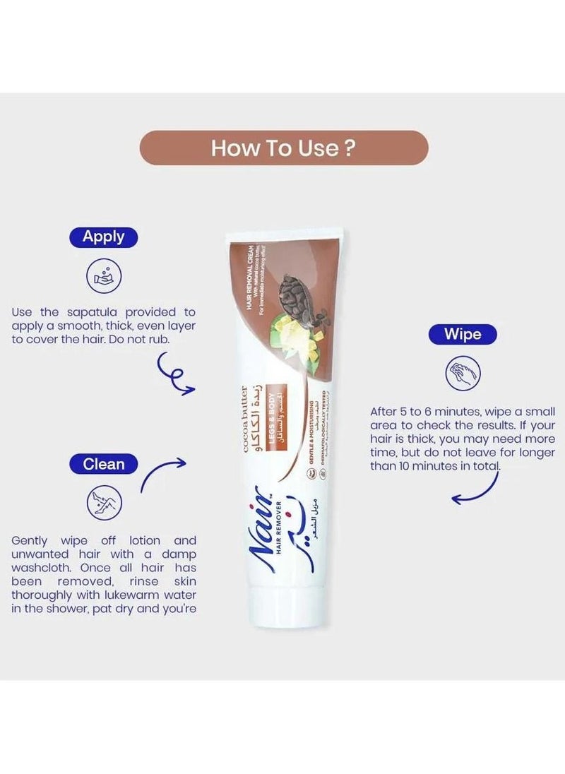 Hair Removal Cream with Cocoa butter Extract 110g