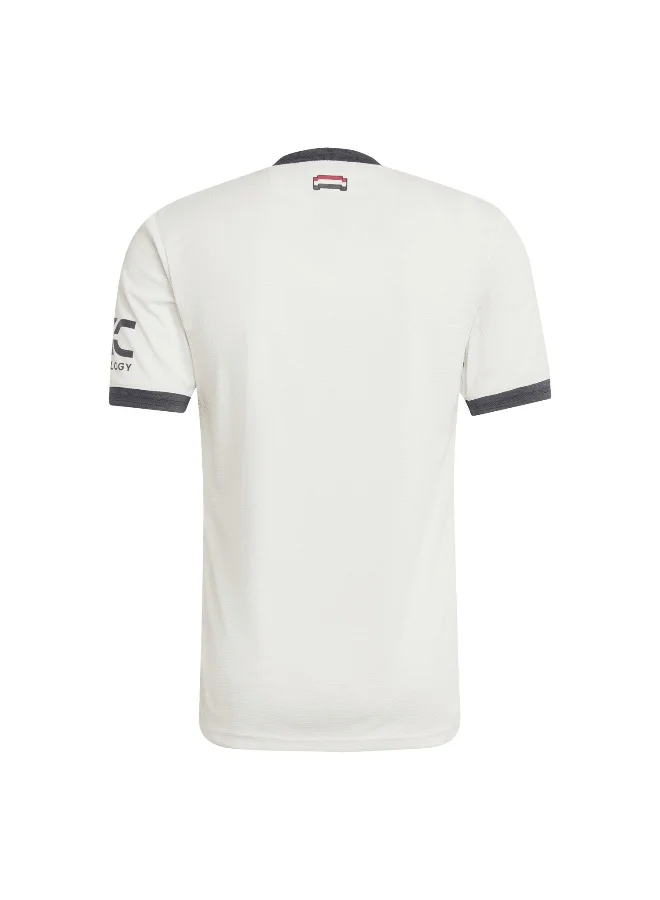 Adidas Mufc 3 Jsy Au White Football Jerseys For Men Xs