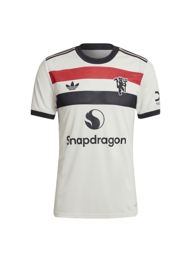 Adidas Adidas Mufc 3 Jsy Au White Football Jerseys For Men Xs  - Image 2
