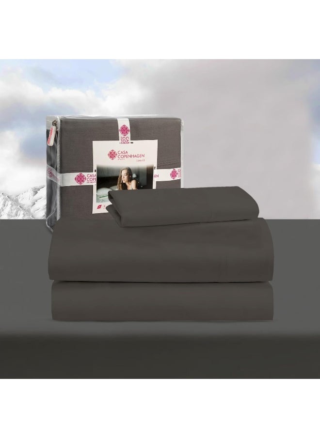 CASA COPENHAGEN CASA COPENHAGEN Luxuria 3Pcs Twin XL Sheet Set 