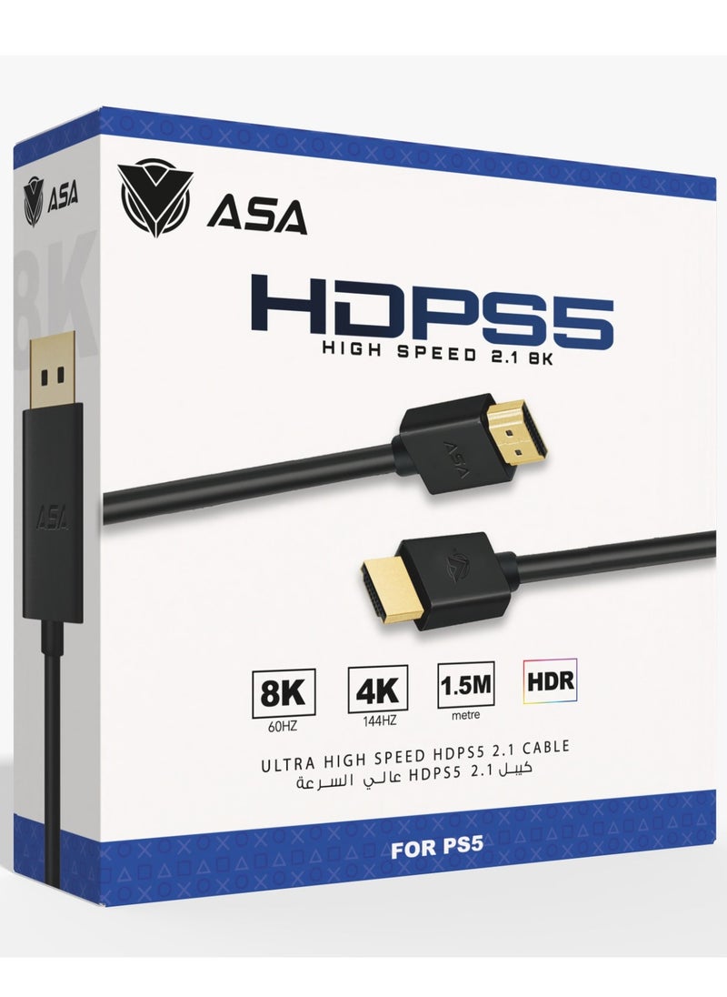 ASA Ultra High Speed HDMI Cable 2.1 8K, 1.5 M  - Image 5