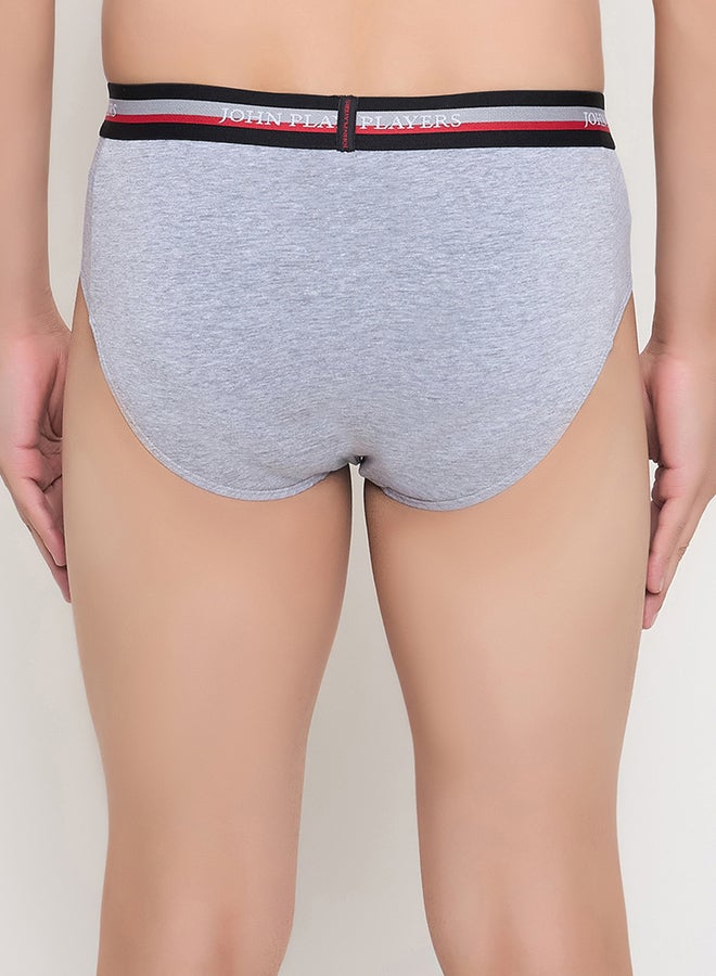 John Players Pack of 2 - Solid Briefs with Elastic Waistband - Image 5