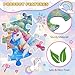 Civaner 70 Pieces Floor Puzzles Round Large Puzzles for Kids Ages 35 58 Jumbo Jigsaw Puzzle Educational Gifts for Toddlers Girls Boys Baby Shower Holiday BirthdayUnicorn - Image 4