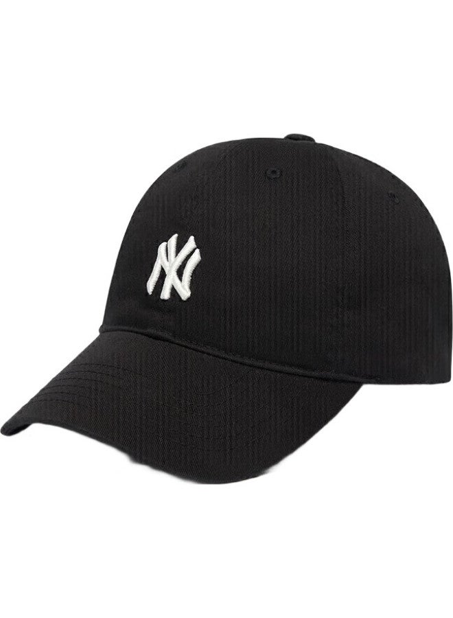 MLB Baseball Cap【Female Star Yu Shuxin Same Style】Duck Tongue Cap Soft Top Hat New Year 3Acp7701N-50Bks-F - Image 2
