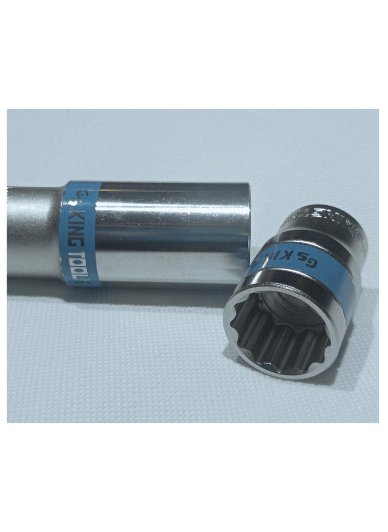 King Tools 1/2" Square Bit  Grommet 25mm 