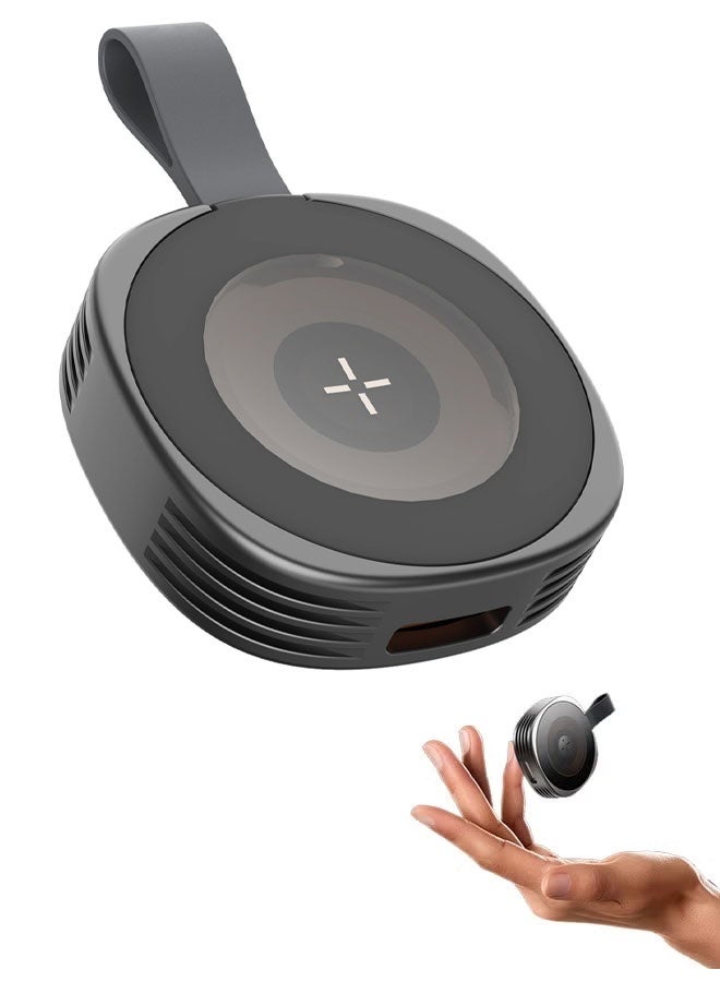 متوافق مع شاحن IWatch Alloy اللاسلكي المغناطيسي، شاحن Apple Watch للشحن اللاسلكي للساعات. - Image 1