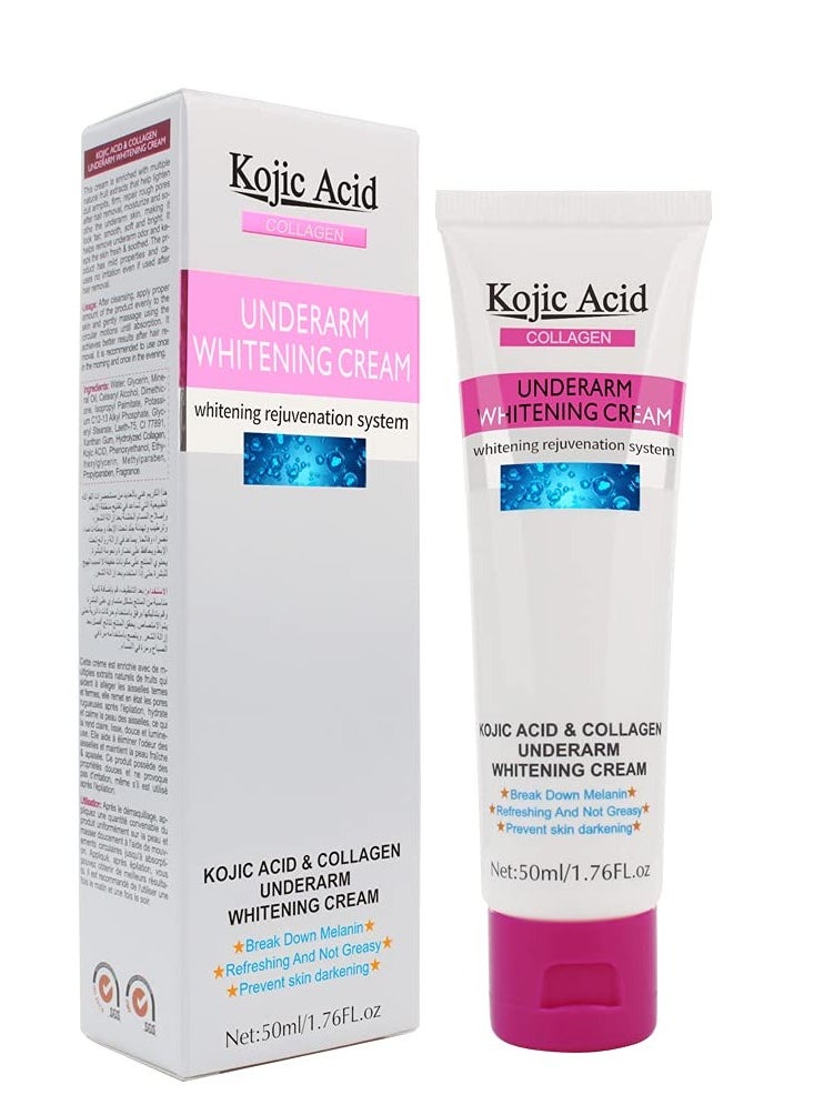 KOJIC ACID kojic acid Collagen Underarm Whitening Cream  - Image 1