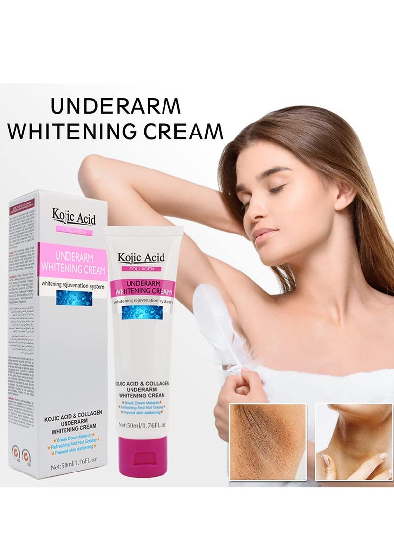 KOJIC ACID kojic acid Collagen Underarm Whitening Cream  - Image 2