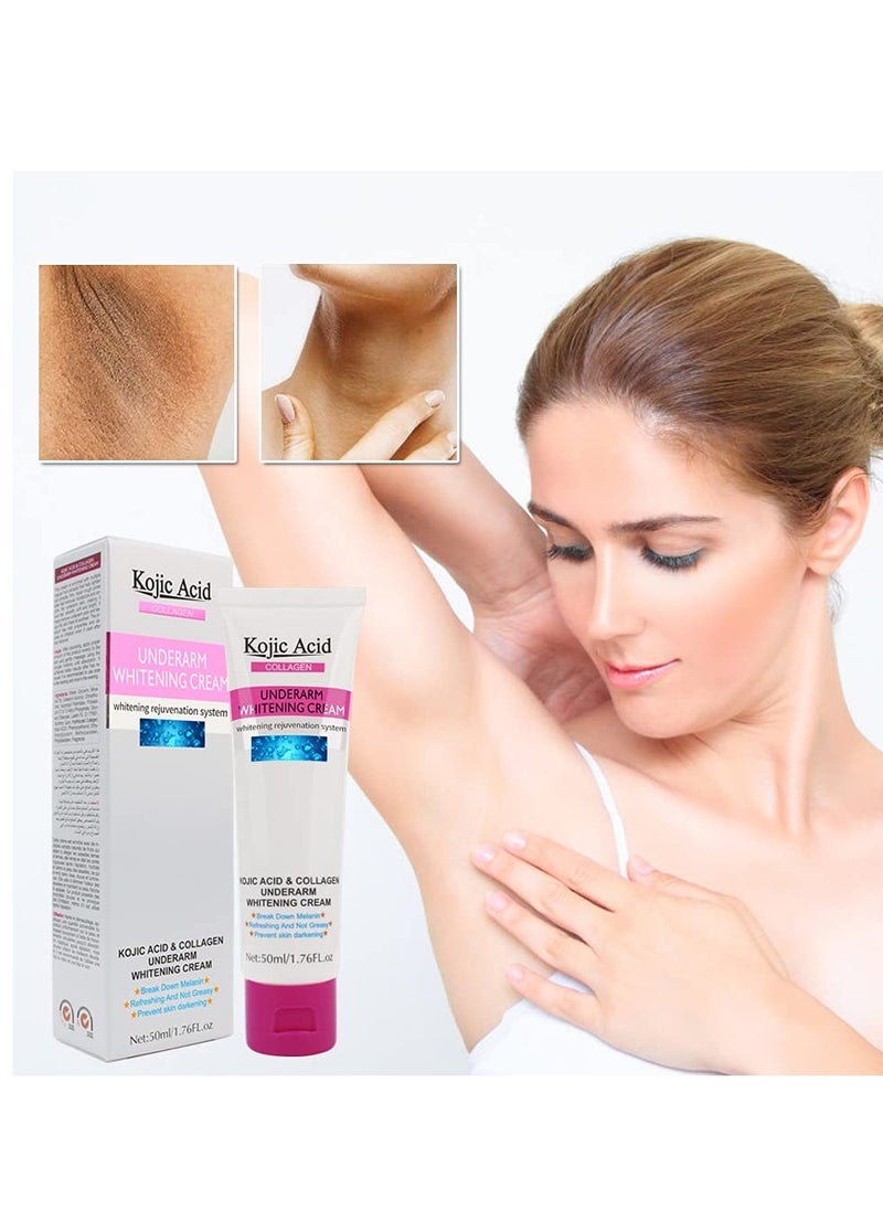 KOJIC ACID kojic acid Collagen Underarm Whitening Cream  - Image 5