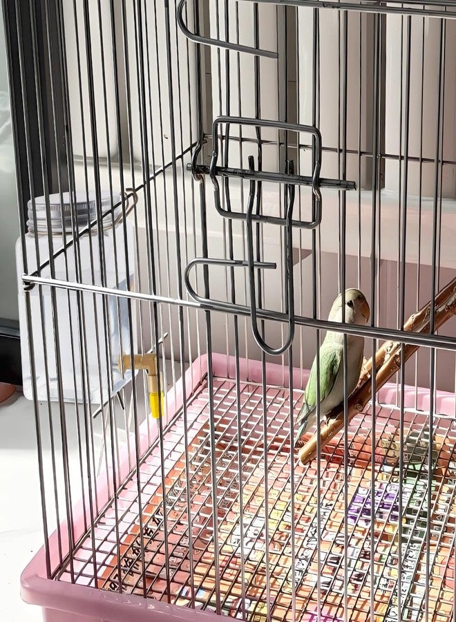 DQITJ Bird Automatic Water Dispenser Hanging Water Feeding Bottle with Versatile Nipple and Hook for Bird Quail Chick - Image 4