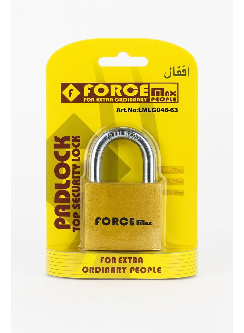 FORCEmax High Security Padlock – Heavy Duty Metal Body & Maximum Protection – Available in Multiple Sizes - Image 3