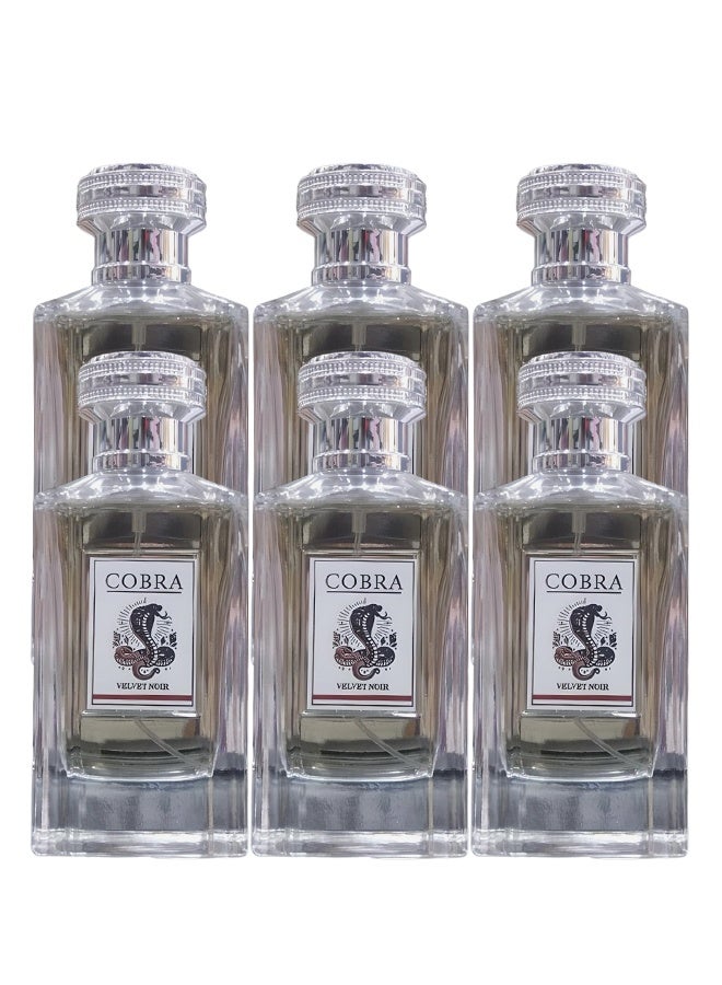 فلفيت 6 قطع عطر كوبرا للرجال ١٠٠ مل - Image 1