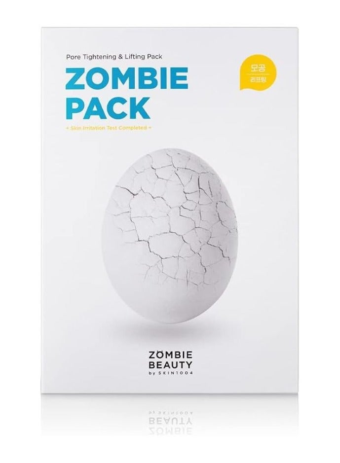سكين1004 مجموعة Zombie Pack And Activator Kit 16g مجموعة من 8 أقنعة للوجه قابلة للغسل، مضادة للشيخوخة، تشد المسام، مرطبة - Image 1