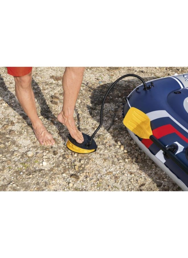 Bestway Three-Person Inflatable Boat Adult Lifeboat Fishing Boat With Paddles And Air Pump Size: 2.55*1.27M  - Image 4