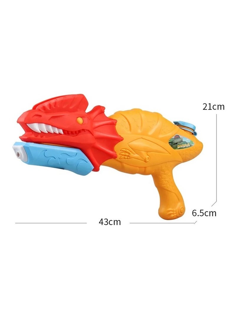 VIO Water Gun for Kids Boys Girls Adults Toys for Swimming Pool Beach Sand Summer Party Blaster Water Pistol Long Range Water Gun Outdoor Fighting Fun Games Gifts for Children Red Yellow  - Image 4