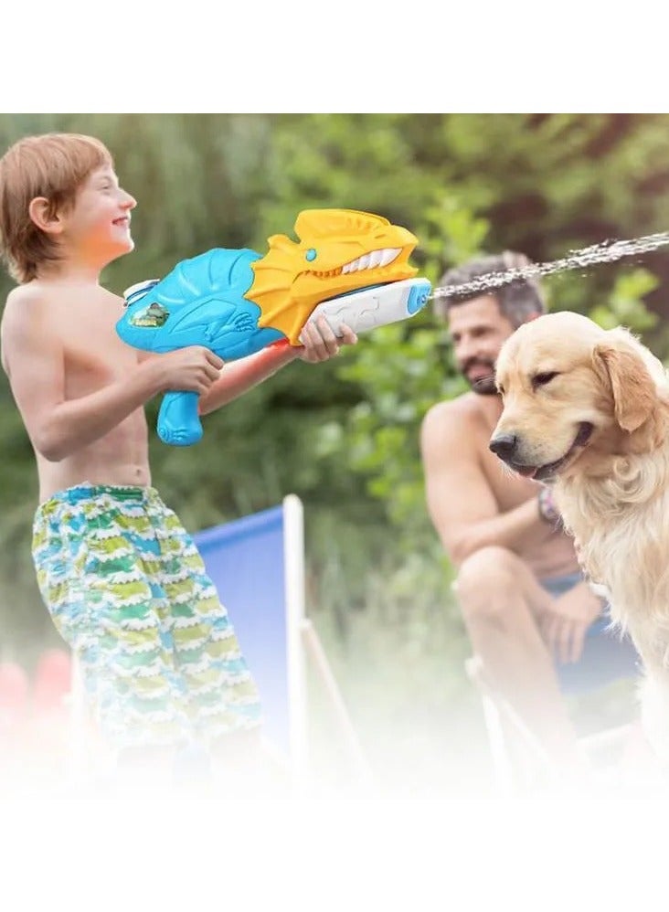 VIO Water Gun for Kids Boys Girls Adults Toys for Swimming Pool Beach Sand Summer Party Blaster Water Pistol Long Range Water Gun Outdoor Fighting Fun Games Gifts for Children Red Yellow  - Image 5