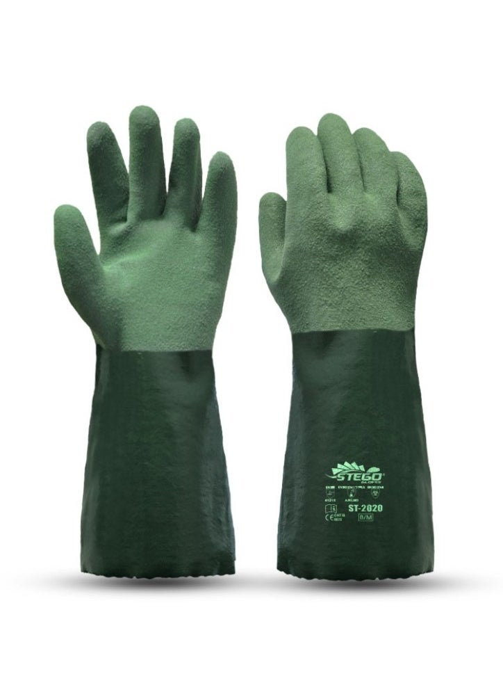 Stego Stego Chemical And Liquid Protection Multipurpose Gloves - NITRI-ARMOR CUT ST-2020  - Image 3