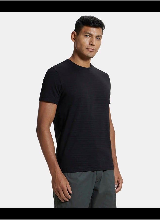 JOCKEY - Jockey IM21 Men's Super Combed Supima Cotton Solid Round Neck Half Sleeve T-Shirt - Image 1