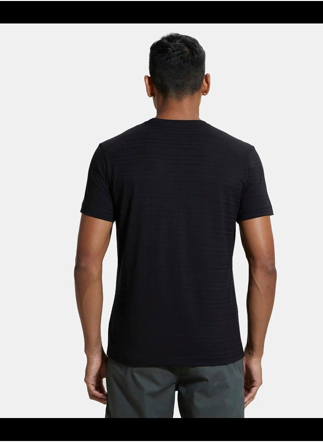 JOCKEY - Jockey IM21 Men's Super Combed Supima Cotton Solid Round Neck Half Sleeve T-Shirt - Image 1