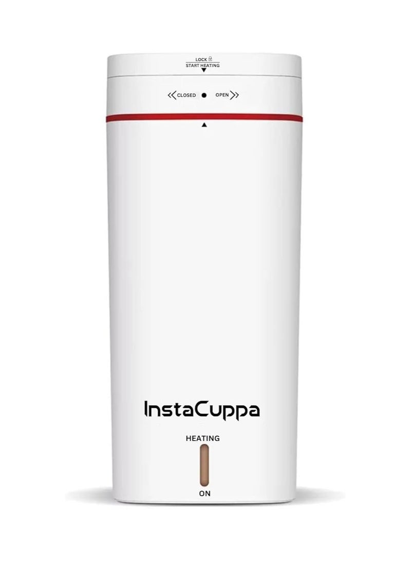 إنستاكوبا غلاية شاي كهربائية محمولة من InstaCuppa، زجاجة مياه كهربائية للسفر لغلي الماء الساخن مع لمسة خارجية باردة، إيقاف تشغيل تلقائي، حماية من الغليان الجاف، وقت غليان سريع لمدة 6 دقائق، 500 مل، 300 واط - Image 1