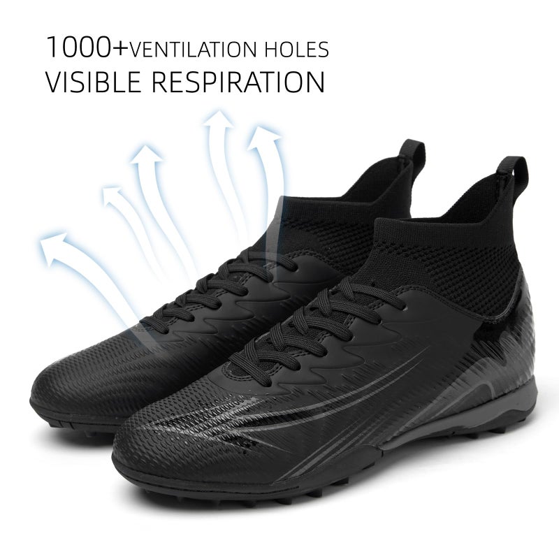 Up run Soccer Cleats for Mens Womens Indoor Turf Soccer Shoes Youth AG TF Training Football Boots Unisex - Image 5