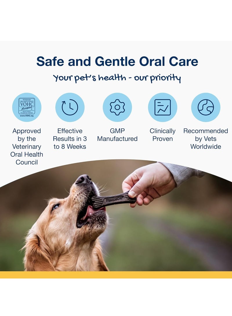 ProDen PlaqueOff 13 Dental Bones for Medium and Large Dogs Tartar Plaque and Bad Breath Remover Improves Overall Oral Health Flavour Turkey and Cranberry - Image 2