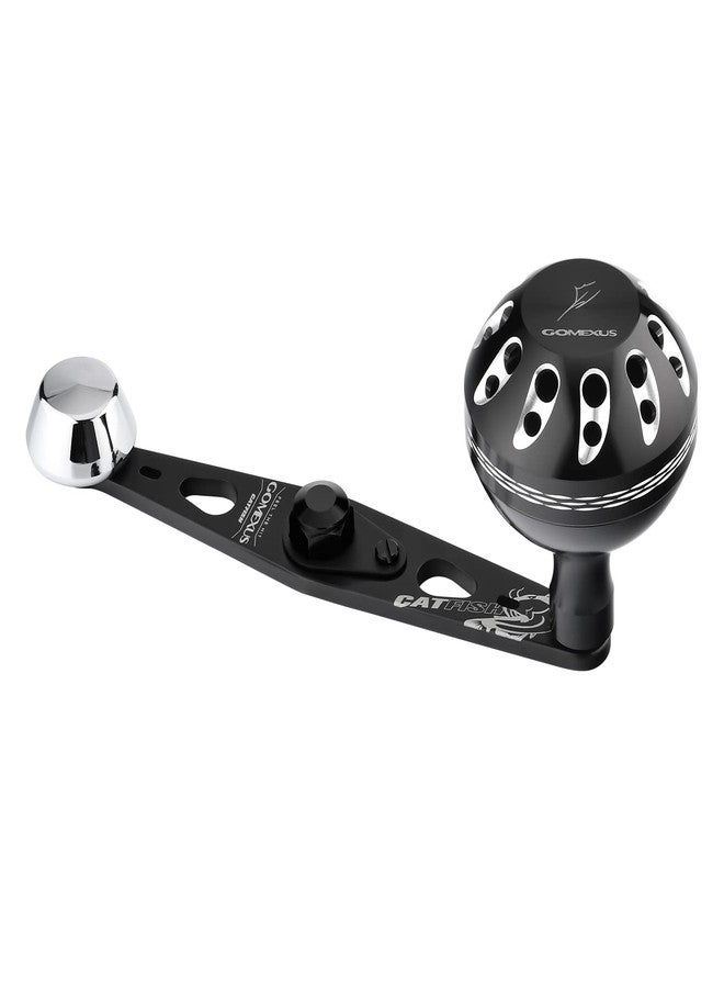 GOMEXUS Power Handle Compatible for Abu Garcia Ambassadeur C3/C4/S/SX 5000-6600 Round Fishing Reel Catfishing Handle - Image 1