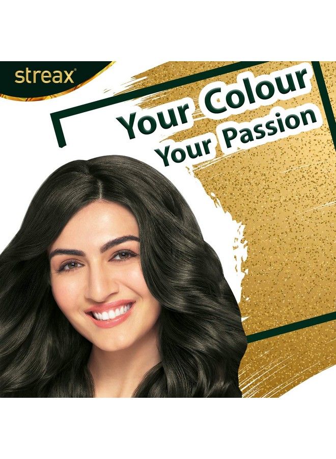 Streax Cream Hair Color 120Ml Natural Brown - Image 4