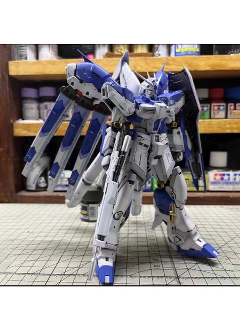 Gundam Assembled Model MG Attacks Free MB Red Heretic Phoenix Perfect Unicorn Mech Handmade Toy-Color:MG-card Manatee [floating Gun Platform Water Stickers Can Be Used] Collection And Delivery Tools-Specifications:Seven-piece Set Of Tools To Send LED Lights