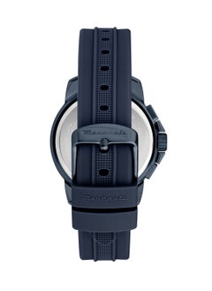 Maserati Men's Successo Blue Silicone Band Watch R8871621044 - 42mm  - Image 4