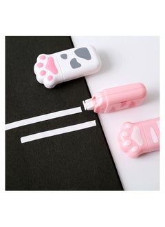 SYOSI Correction Tape, SYOSI 6 Pack Milk Cat Claw Cartoon Correction Tape, Cute Girl Net Red Correction Tape, Mini Correction Tape, for Kids Students Writing Office School Supplies  - Image 4
